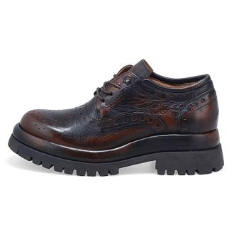 A.S.98 Womens Declan Oxford Shoe In Calvados/whiskey