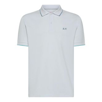 Sun 68 Polo Shirts, male, White, Size: 2XL Casual Polo Shirt