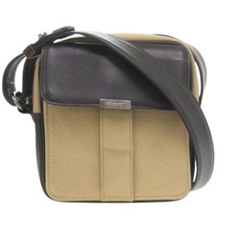 Saint Laurent Pre-owned Canvas Shoulder Bag - Dames - Pre-owned - Beige - Maat: ONE Size Leer