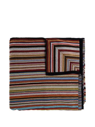 Paul Smith striped towel - Brown