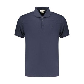 Calvin Klein Blauwe Katoenen Polo Shirt voor Mannen