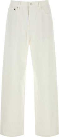 Jil Sander Off White Mid Rise Jeans