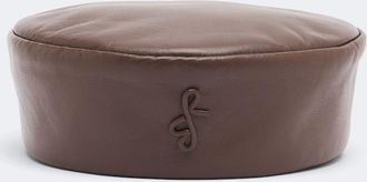 Ruslan Baginskiy Logo leather hat