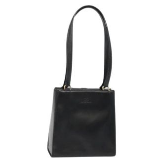 Valentino Pre-owned Vintage schoudertas - Dames - Pre-owned - Zwart - Maat: ONE Size Leer