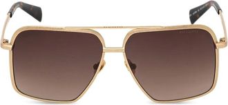 AllSaints Occhiali da sole squadrati - Oro