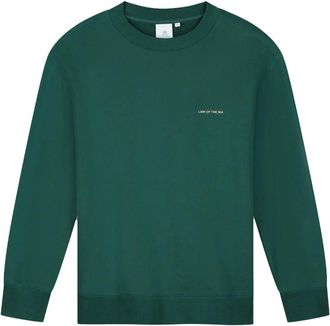 Law Of The Sea LAW OF THE Sea, Heren, Sweatshirts & Hoodies, Groen, Maat: S