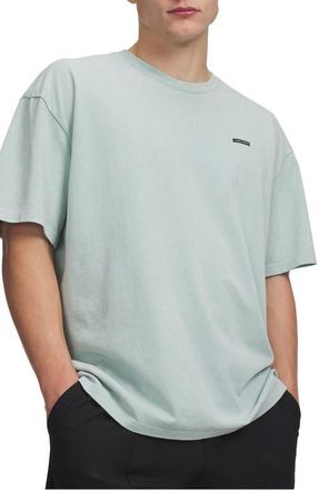 Under Armour UA Logo Patch Oversize T-Shirt in Enamel Blue at Nordstrom, Size Xx-Large