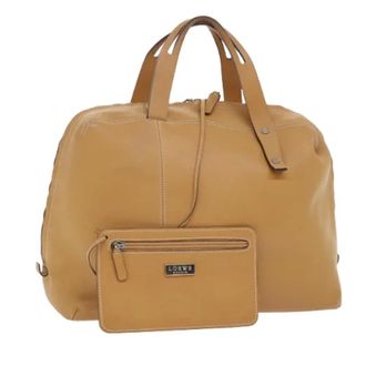 Loewe Pre-owned Weekend Bags, female, Beige, Size: ONE SIZE Pre-owned Weekend Bag