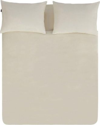 Scalpers Scalpers - Set cama 4pc (sábana bajera 150x200+28cm + sábana encimera 230x270cm + 2 fundas almohada 50x85cm) 100% algodón beige Home