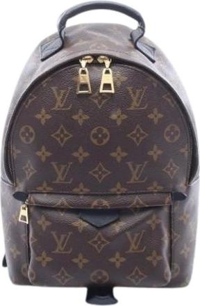 Louis Vuitton Pre-owned Backpacks, female, Brown, Size: ONE SIZE Pre-owned Palm Springs Backpack PM
