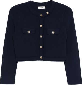Sandro Cardigan con tasche - Blu