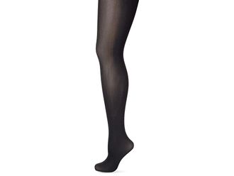 Wolford Satin Opaque 50 Womens Tights Hose Black : XS (411-53 - 99-143 lbs), Cotton/Nylon/Satin