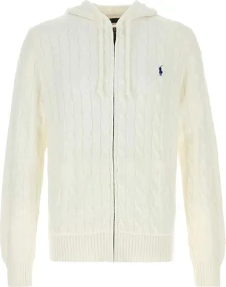 Polo Ralph Lauren Hoodies & sweatvesten, Heren, Wit, XL, Katoen, Truien