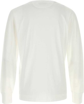 Tom Ford Mens Cotton T-Shirt White Lyocell