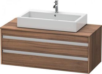 Duravit Ketho M&oacute;dulo Mural 6656, 2 Cajones, 1200mm, Para Lavabo - Duravit