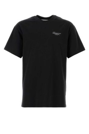 Givenchy Black Cotton T-shirt