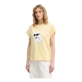 Karl Lagerfeld Mujer, Camisetas, Amarillo, Talla: XS