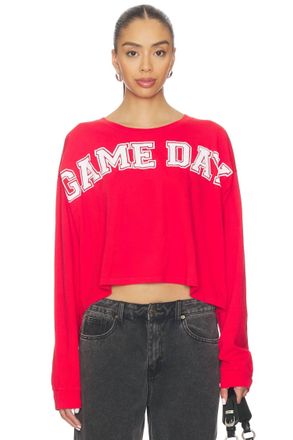Daydreamer Gameday Tee In Red