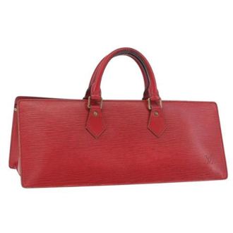 Louis Vuitton Pre-owned Handbags, female, Red, Size: ONE SIZE Pre-owned Vintage Epi Hand Bag