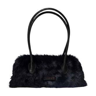 VSP Virginia Shearling Bag - Bags - Mujer - Negro - ONE SIZE