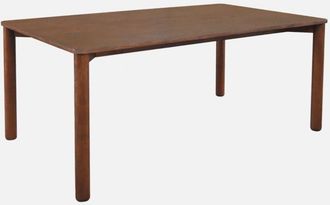Sweeek Mesa de comedor rectangular madera, 6 plazas