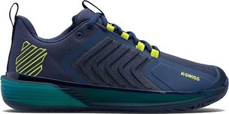 K-Swiss Mens Ultrashot 3 Sneakers In Darkblu/ngreen