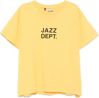 Gallery Dept. T-shirt Jazzy - Giallo