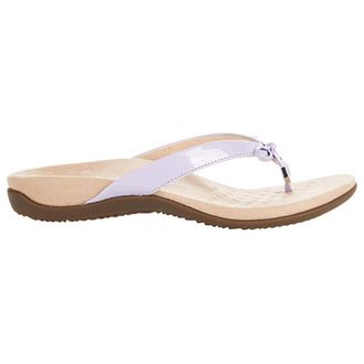 Vionic Rest Bella II Synthetic Womens Toe Post Sandals - Pastel Lilac - Size:UK 5.5