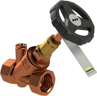 Kemper Kemper Weser V&aacute;lvula De Cierre De Paso Libre, Con Tap&oacute;n De Vaciado, Rosca Hembra, Figura 190 02, Dn 15, 1900201500