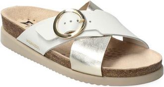 Mephisto Hirina Slide Sandal in Metallic Gold at Nordstrom, Size 10