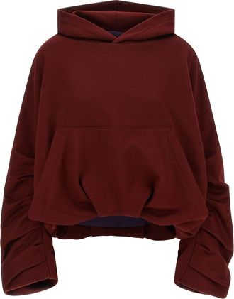 Dries Van Noten Hannett Felpe Bordeaux-Donna
