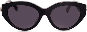 Bulgari BV40046F 01B Mens Sunglasses Black Size 56