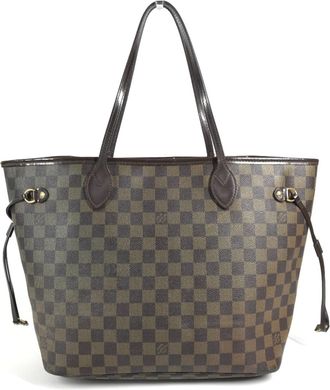 Louis Vuitton Brown Damier Canvas Handbag Shoulder Bag Tote Bag (Pre-Owned)