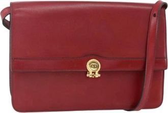 Dior Pre-owned Cross Body Bags, female, Red, Size: ONE SIZE Pre-owned Vintage Shoulder Bag