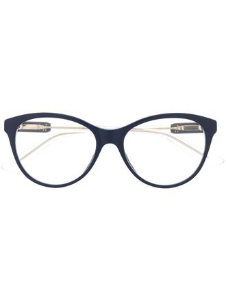 Gucci Bril met kattenoog montuur - Blauw