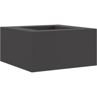 vidaXL Vidaxl - Hoguera Negro 80 X 80 X 40 Cm Acero Laminado En Fr&iacute;o