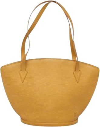 Louis Vuitton Pre-owned Handbags, female, Yellow, Size: ONE SIZE Pre-owned Saint Jacques Handbag
