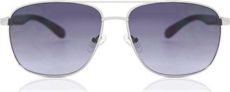 Guess GF0212 10B Mens Sunglasses Silver Size 63