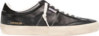 Golden Goose Black Soul Star Leather Sneakers