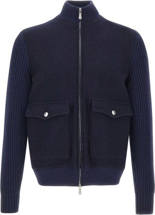 Eleventy Hombre, Chaquetas, Azul, Talla: L