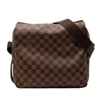 Louis Vuitton Pre-owned Cross Body Bags, female, Brown, Size: ONE SIZE Pre-owned Damier Canvas Shoulder Bag