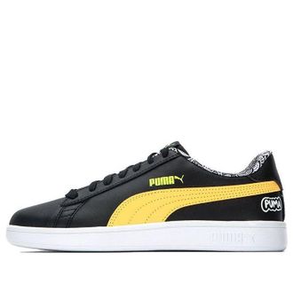 Puma Smash V2 Me Happy - Black Yellow 386396-02