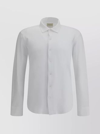 Brooksfield custom fit cuban collar polo shirt