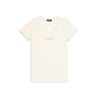Freddy T-shirt in jersey stretch con grafica bicolore