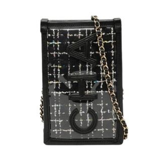 Chanel Pre-owned Crossbody Bag - Dames - Vintage Schoudertas - Zwart - ONE Size - Leer - Vintage