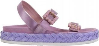 Ras Imperial Sandal - Dames - Sandalen - Paars - 37 EU - Leer - Schoenen