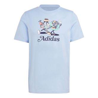 adidas originals Enjoy Summer Graphic Tee Blue Dawn IT8187