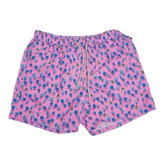 MC2 Saint Barth Beachwear, male, Multicolor, Size: XL Lighting Micro Swim Shorts