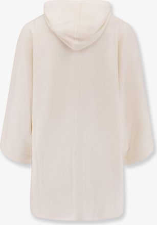 Max Mara Womens Aster Virgin Wool Cardigan White Sweater