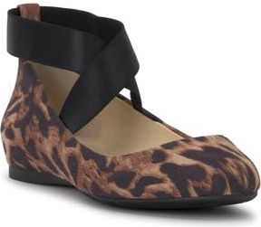 Jessica Simpson Mandayss Ankle Strap Ballet Flat in Natural Nude at Nordstrom Rack, Size 6.5